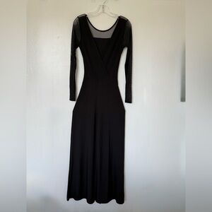 Elegant Black Long Sleeve Jumpsuit